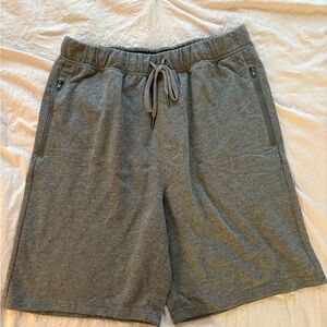 Eddie Bauer Men's Gray Sleep Shorts